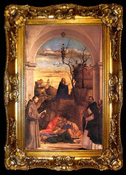 framed  BASAITI, Marco Christ Praying in the Garden  bnyu, ta009-2